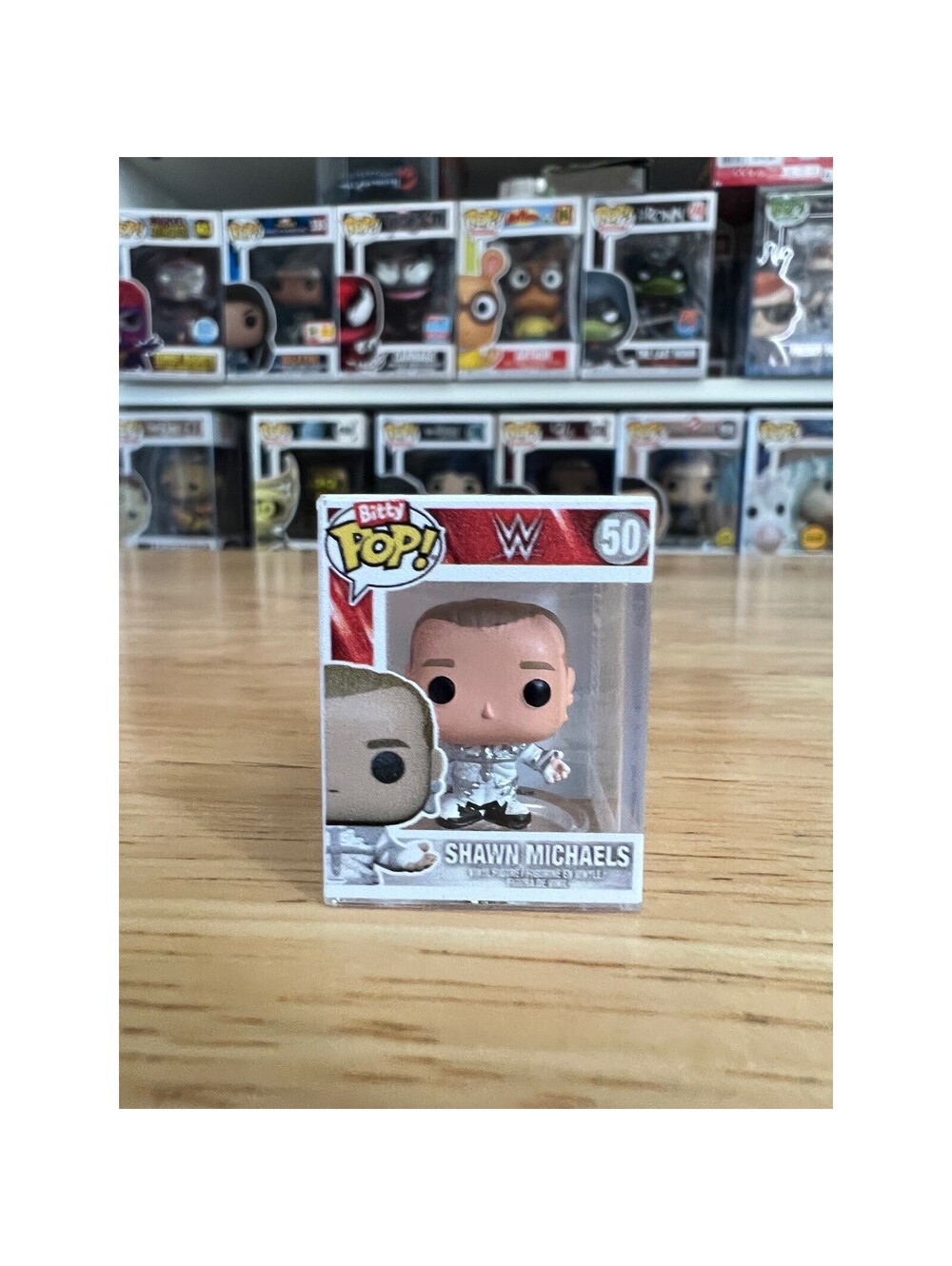 BITTY Shawn Michaels 1-Inch Funko Pop #50 WWE World Wrestling Entertainment WWF